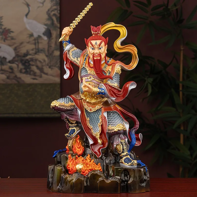 Réz taoista őre, Wang Lingguan szobor