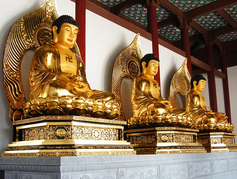 Bronze Gilded 6.6-meter Buddha Statue